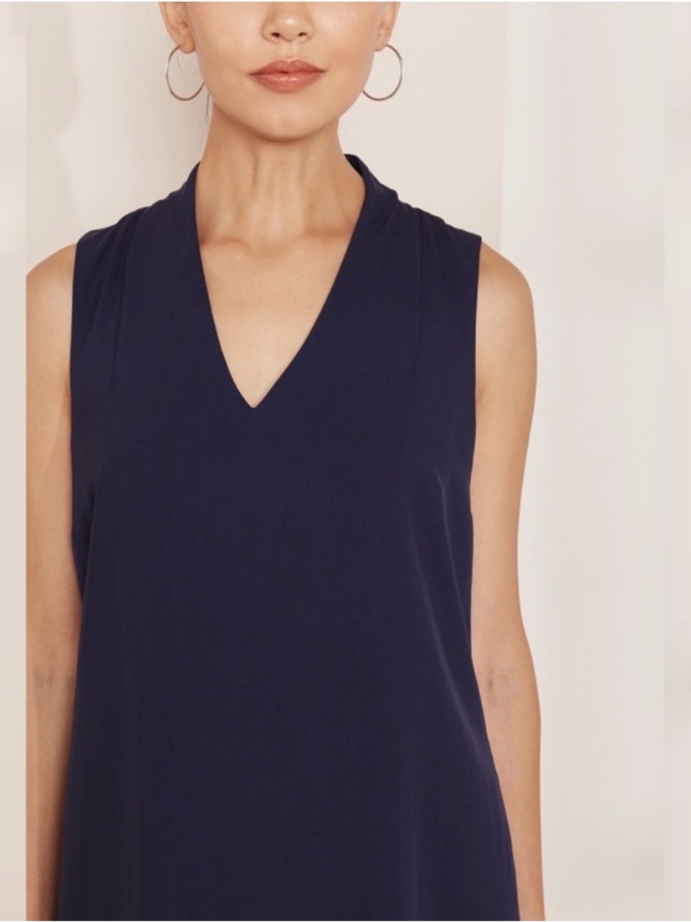 J. Crew 365 Navy Blue Blake Shift Dress-MP - Picture 2 of 6